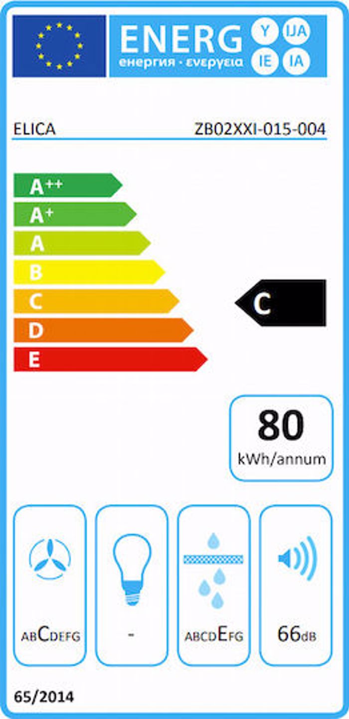 Aporrofitiras Nisida Elica Downdraft Pandora GME BL/A/90 Mavro 90 cm A